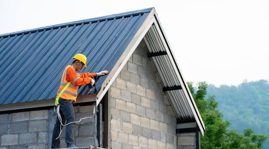 Expert tile roof repair services in Poy Sippi, WI